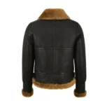 Women B3 Bomber Aviator Shearling Leather Jacket - Image 5