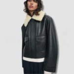 luxury Leather Fur Jacket - Image 4