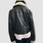 luxury Leather Fur Jacket - Image 2